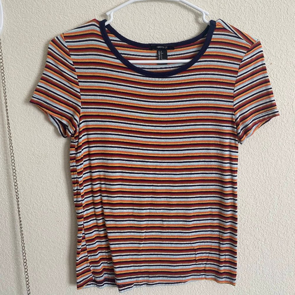 Striped Forever Tee
